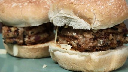 Pork and Apple Burgers