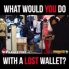 what you do if u find a wallet