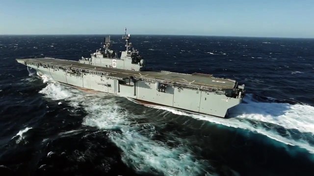 USS America Sea Trials