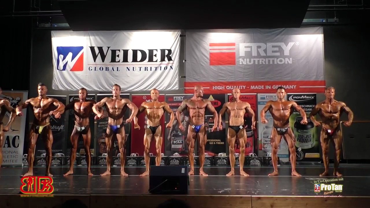 Int. Süddeutsche Meisterschaft NAC 2015 - Athletik I #Posedown