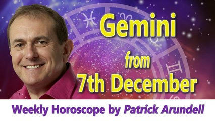 Gemini Weekly Horoscope from 7th December 2015