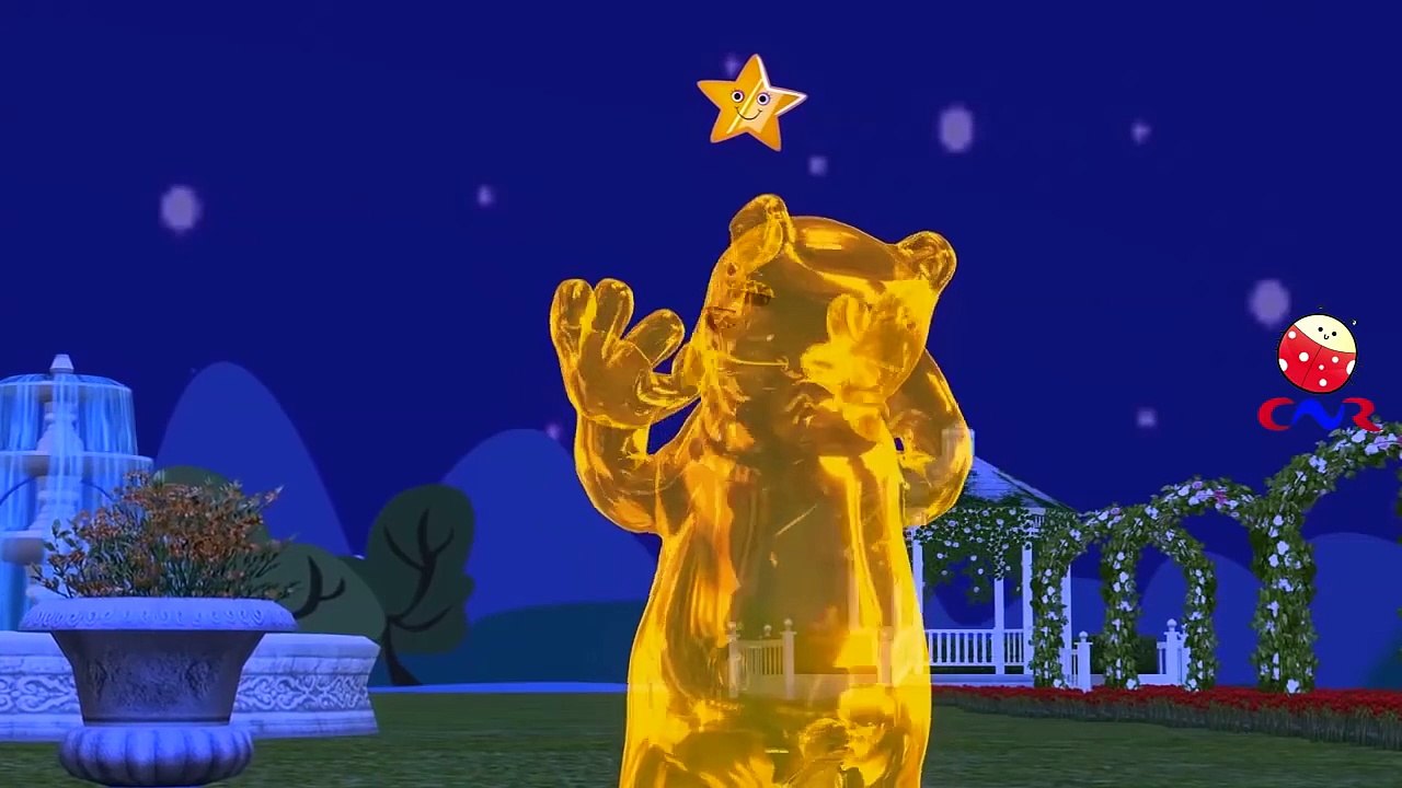 Gummy Bear Cartoons Twinkle Twinkle Little Star Nursery Rhymes | Gummy Bear Songs for Babi