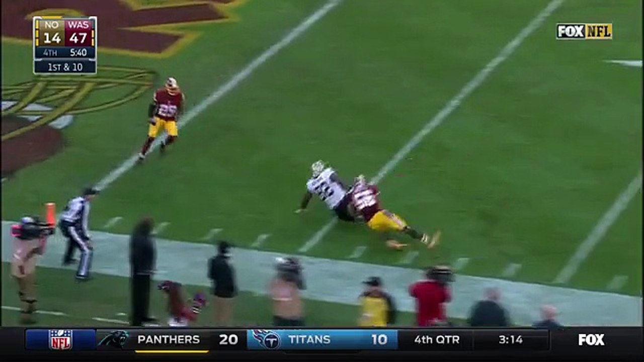 WATCH: Riley Jr. Incredible One-Handed Pick