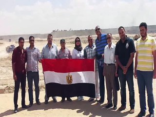 نقابة المهندسين ببورسعيد فى زيارة لقناة السويس الجديدة سبتمبر2014
