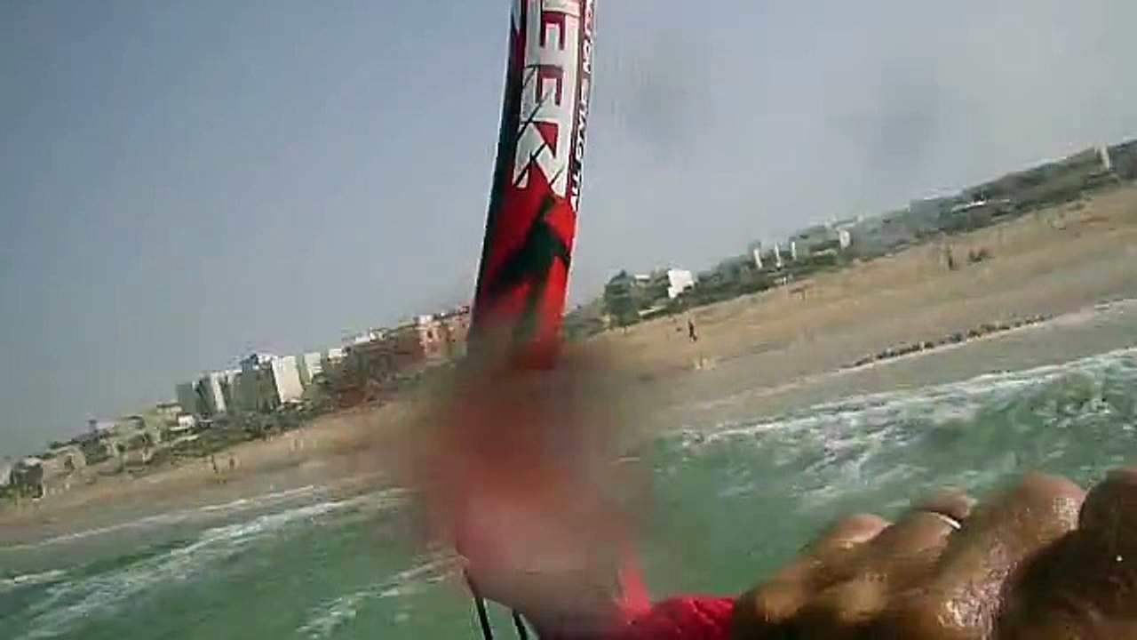 Session kitesurf à Yoff le 14 novembre 2015