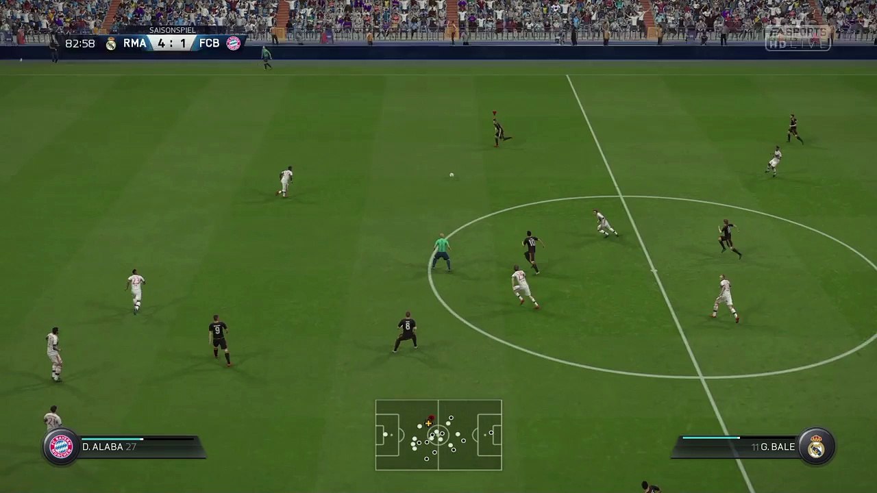 FIFA 16 James Rodriguez Rabona Goal