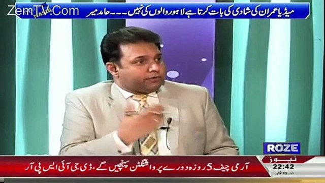 Hamid Mir Strongly Backs Imran Khan