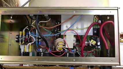 1000W xenon arc lamp built into DIY searchlight housing