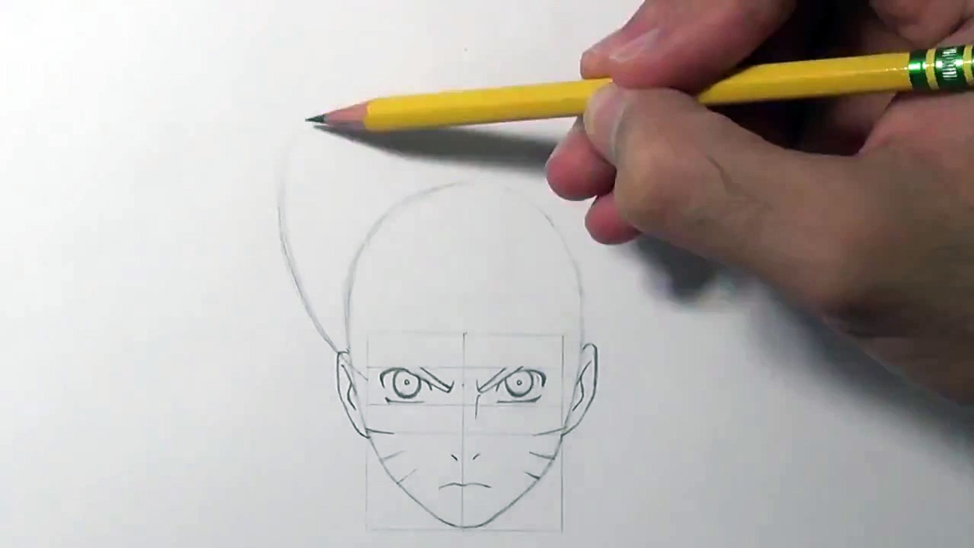 Draw Naruto Using Graphite Pencils