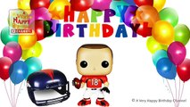 NFL Top Player Peyton Manning Sings Happy Birthday Traditional Song Kids Football Theme Pa