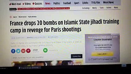 France starts WW3 -- Wall Street prepares for massive collapse