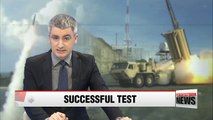 United States successfully tests THAAD missile defense system