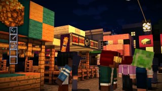 Minecraft STORY MODE THE THIEFS EVIL IRON GOLEM ATTACK! 2 popularmmos