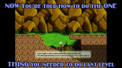 Why make games properly when there is always the possibility to bother players :)