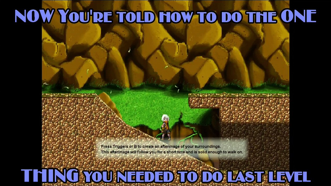 Why make games properly when there is always the possibility to bother players :)