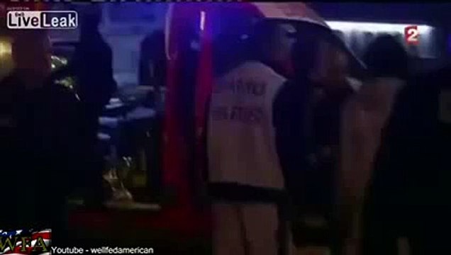 Paris Footage 4- Terrorists attack paris filmed by a driver