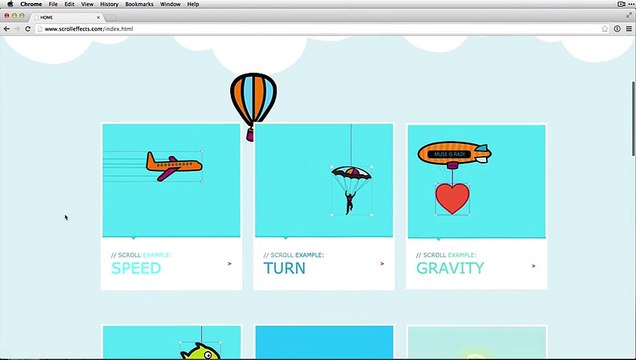 Scroll Effects - Adobe Muse CC 2015