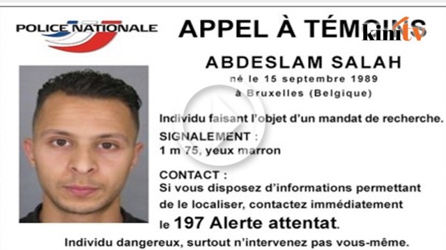 Perancis dedah gambar dalang serangan