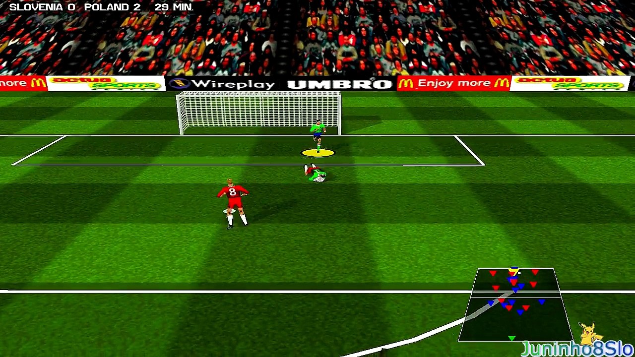 Actua Soccer 2-Slovenia vs Poland-Game 50