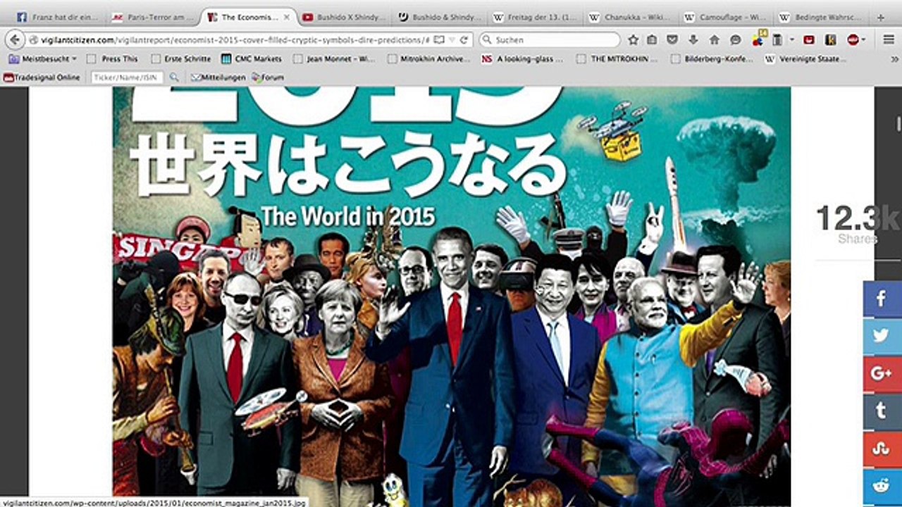 Bei Youtube zensiert - Pariser Anschläge: Vorauswissen der Elite - Bushido & Economist