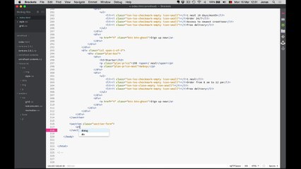 45 Building the contact form form - Part 1