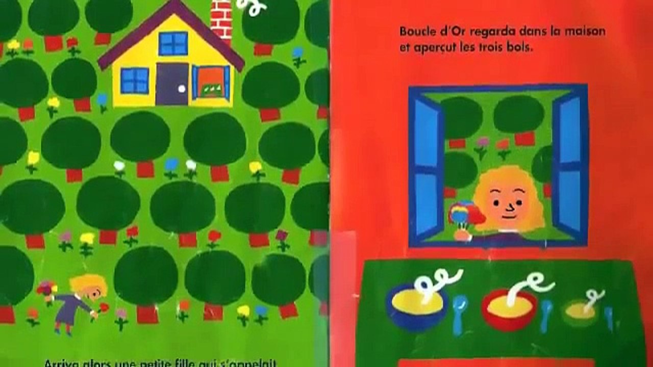 Histoire pour enfants : Boucle dor et les 3 ours