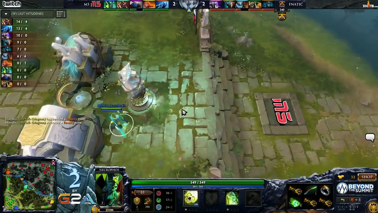 |M5 vs FNC| Summit 2 Europe Group Stage |Moscow five vs Fnatic|