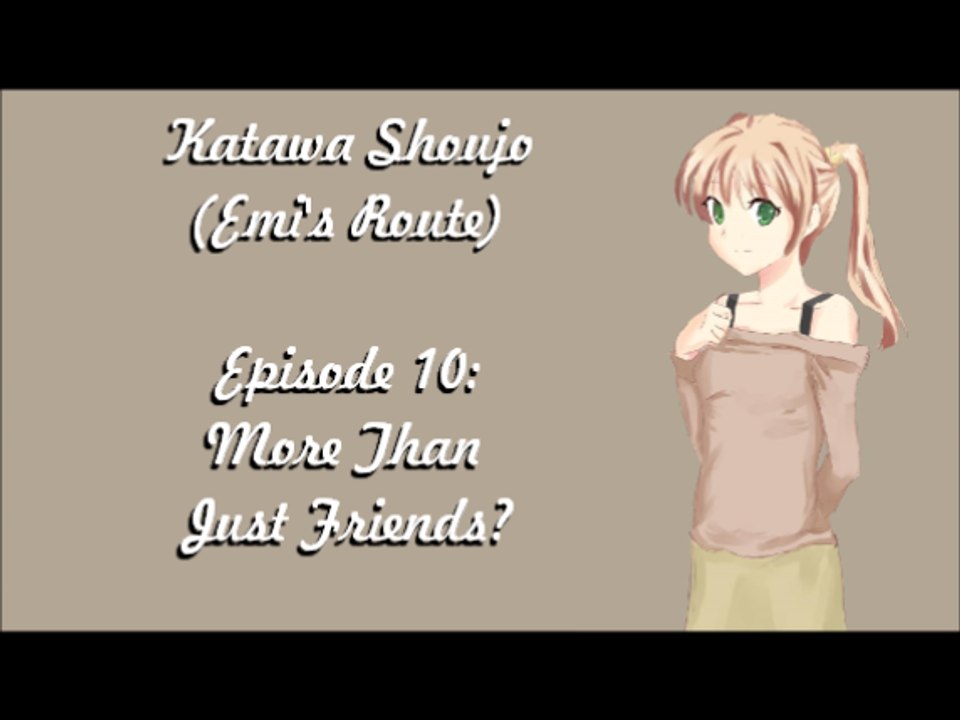 Let's Talkthrough Katawa Shoujo - Act 2-6 and 2-7: Emi's Route