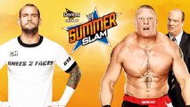 WWE SUMMERSLAM 2013 CM PUNK VS. BROCK LESNAR (EL MEJOR VS. LA BESTIA)