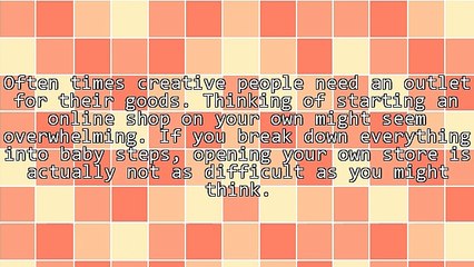 Creativity Can Create an Income - Crafting From Home