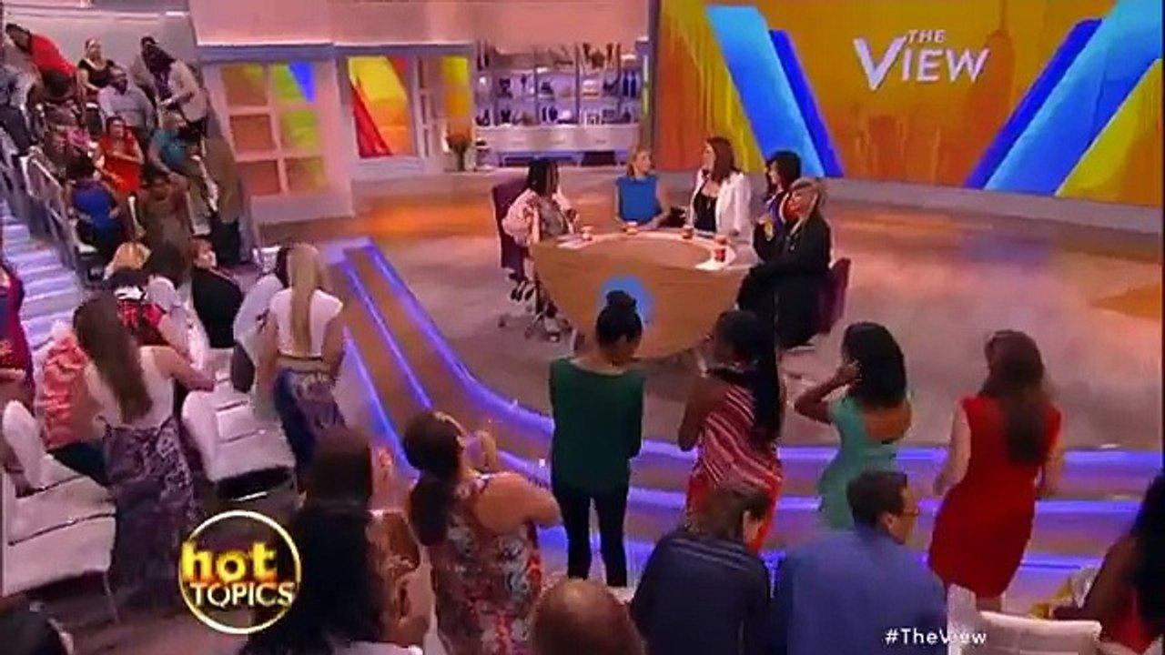 The View Donald Trump, Warriors,Miley Cyrus, Wednesday June 17 2015 Pt.1