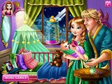 Disney Princess Anna and Kristoff Baby Feeding Cartoon Game Movie New Frozen Anna