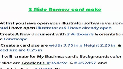 Business card template Design corporate