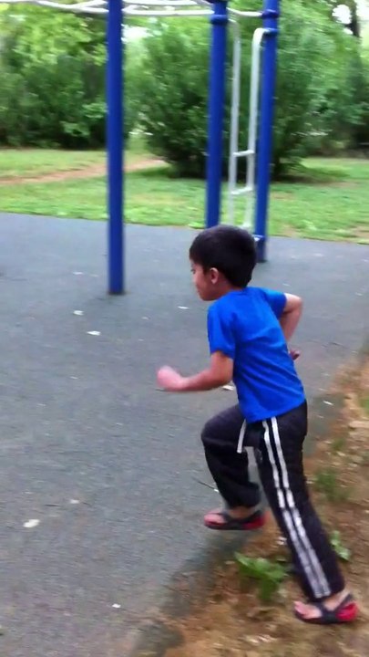 Slide Fail by Child