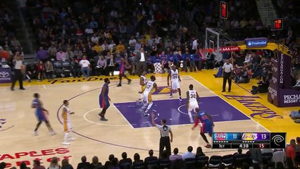 Detroit Pistons vs Los Angeles Lakers