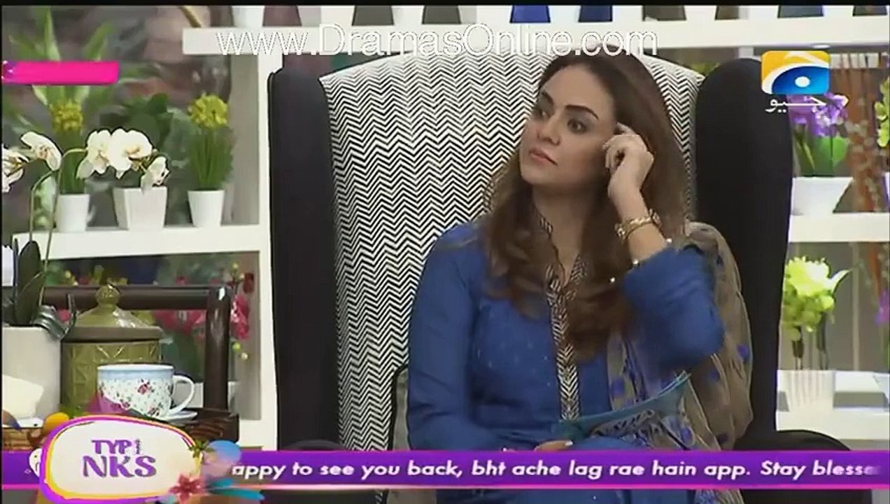 See What Sohai Ali is Saying About Hamza Ali Abbasi in a Live Morning Show __