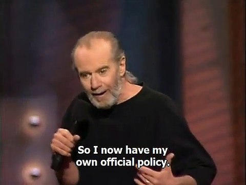 George Carlin - Doin' It Again (English Sub) - Stand Up Comedy Full Show