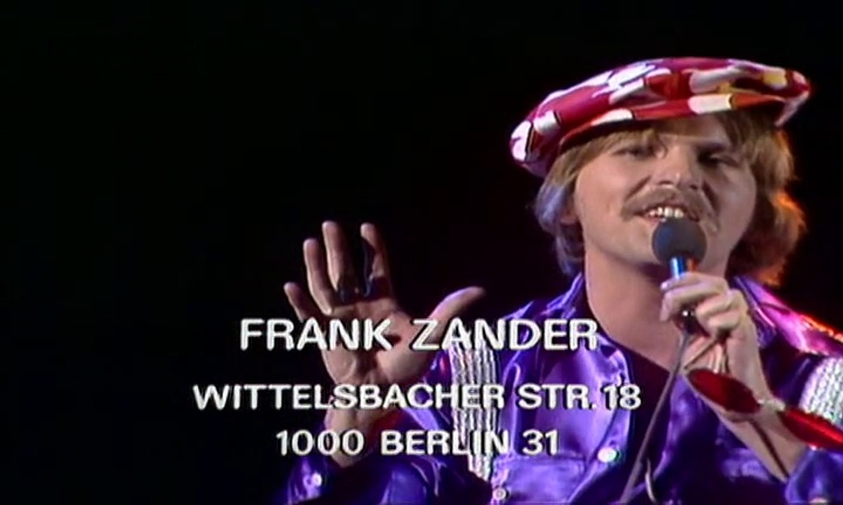 Frank Zander - Oh Susi 1977