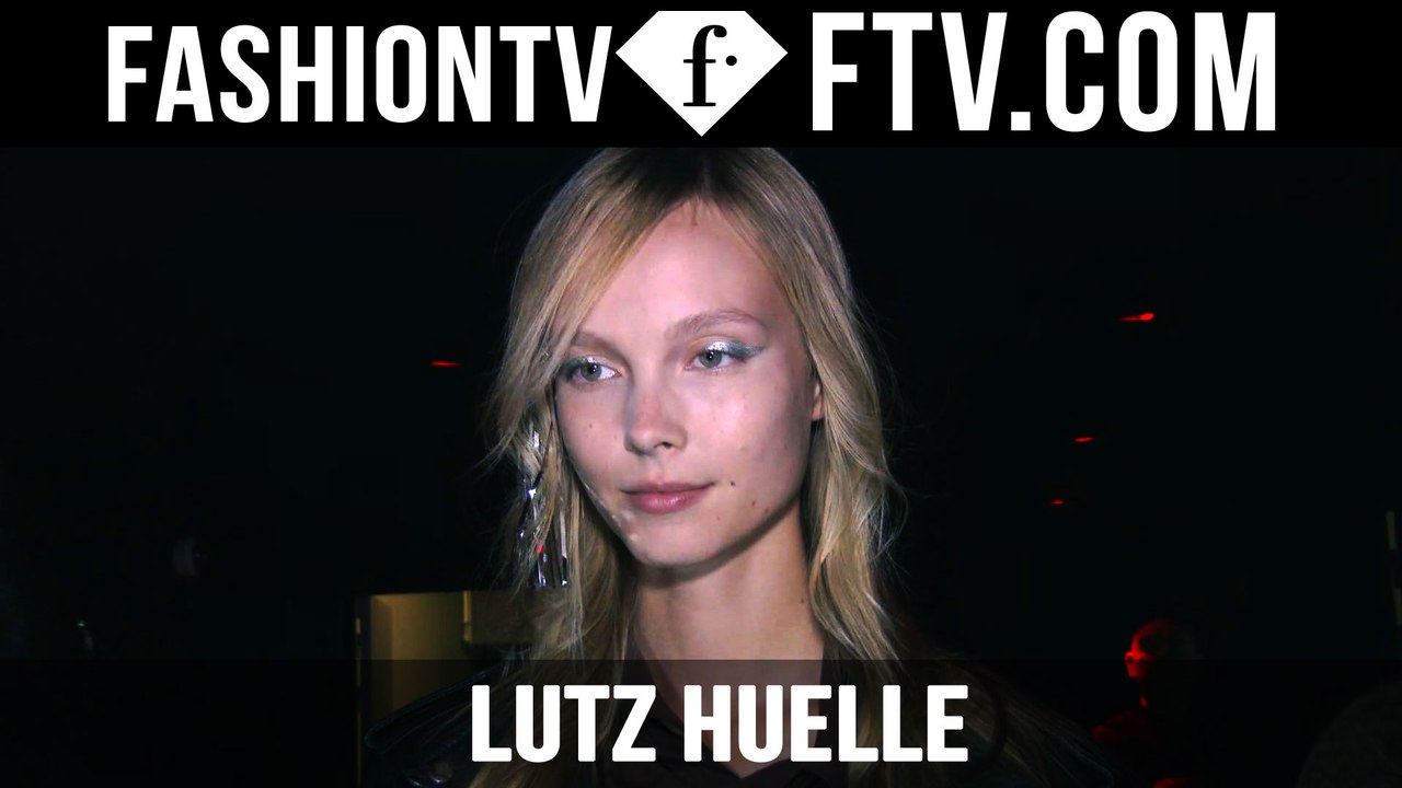 Lutz Huelle Spring 2016 Makeup Paris Fashion Week | PFW | FTV.com
