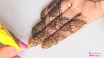 Traditional Indian Pakistani Tikki Mehndi Design - Latest Mehndi Designn Point
