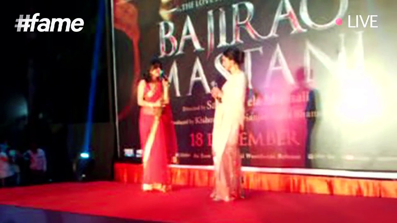 Deepika Padukone Reveals Her 'Mastani' Look In A 30 Ft Grand Way!