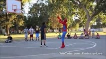 スパイダーマンがバスケ!?AND1並のスーパープレイ！