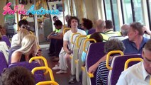 Kissing Prank Awkward Train Situatons (GONE WILD) Social Experiment Funny Videos Pranks 20