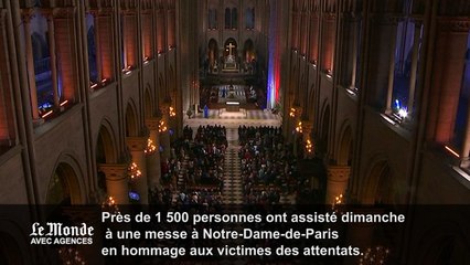 Messe à Notre-Dame pour les victimes des attentats