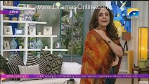 Nadia Khan Show - 16th Nov 2015 Part 1 - Meera attacked  on producer of Nadia Khan Show