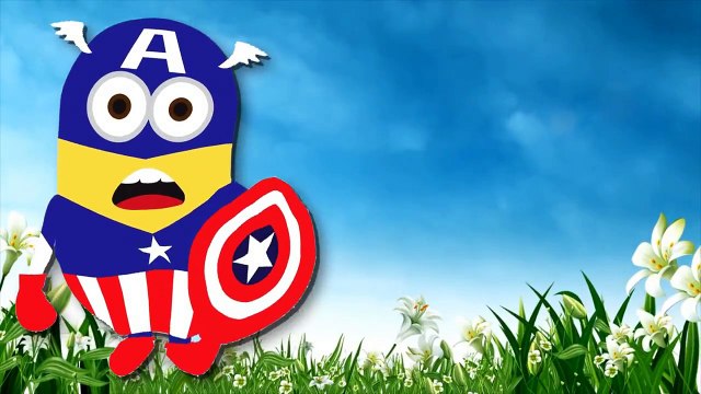 Minions Ironman Cartoons Finger Family Children Nursery Rhymes _ Minions Finger Family Rhymes
