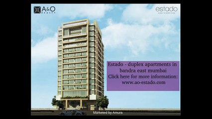 Estado - luxury apartments in bandra east mumbai