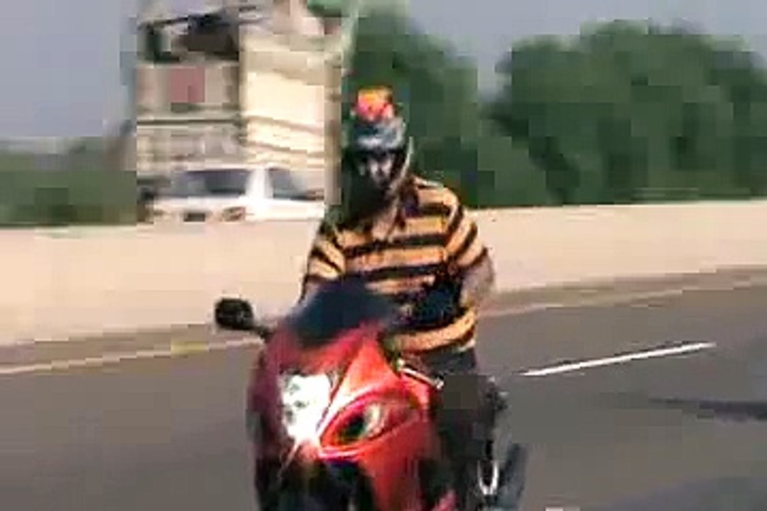 Pakistan motorway heavy bikes on 23 march
