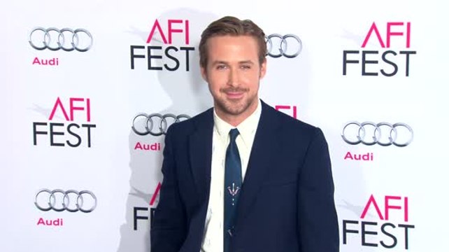 Ryan Gosling en el lanzamiento de The Big Short en Hollywood