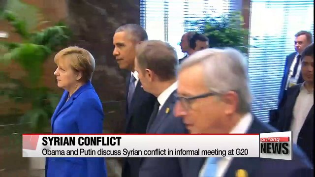 Obama, Putin hold sideline talks on ISIS and Syria